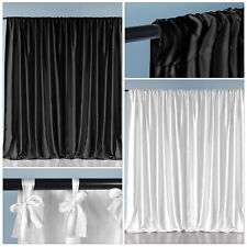 Black White Stage Wedding Party Backdrop Photography Background Drape Curtains