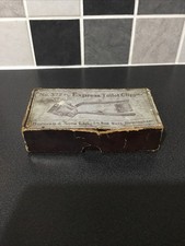 Vintage 1943 Burman & Sons Manual Express Toilet Clipper Silver Made in England