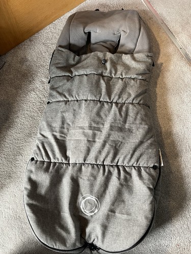 Bugaboo footmuff grey melange - bugaboo,