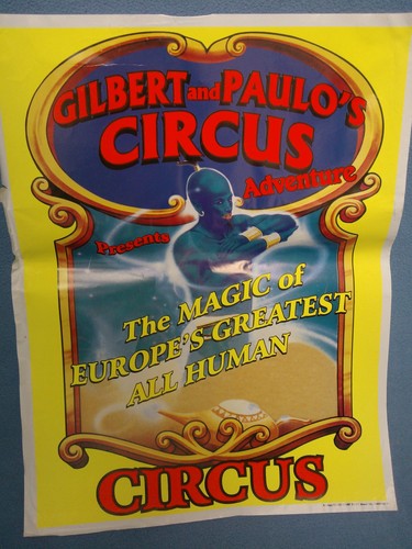 Circus poster gilbert - circus, and