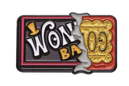 Willy wonka chocolate bar pin - wonka,