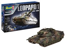 Revell Gift Set 05656 Leopard 1 A1A1-A1A4 Tank 1:35 Scale Unbuilt Plastic Model 