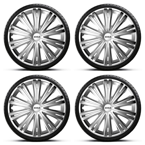 Wheel trims silver hub - trims, 14"