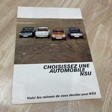 NSU Prinz 4S 1000 1200 C TT TTS Automobile Catalog Prospectus Collection