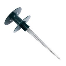 10 Inch Garden Hose Guide Rust Free Metal Stake Heavy Duty Spin Top Keeps