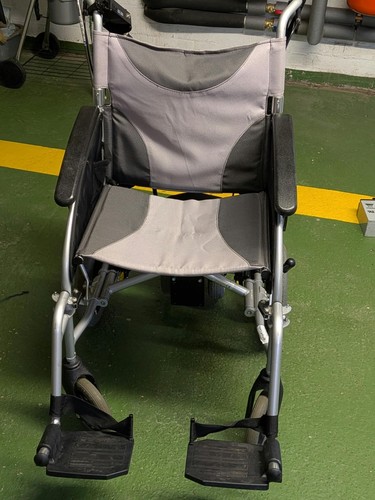 Wheelchair with motor assist - with,
