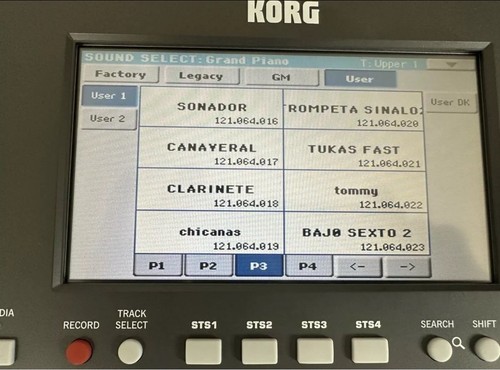 Samples para teclado - samples, korg