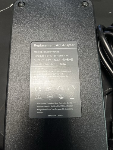 Dell alienware precision - dell, 240w