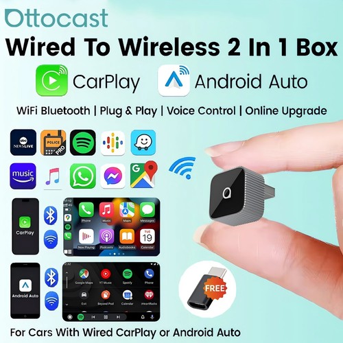 Wireless carplay android auto - wireless,