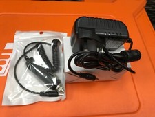 REPLACEMENT PASLODE AC/DC UK MAINS ADAPTER/IN CAR CHARGER SET