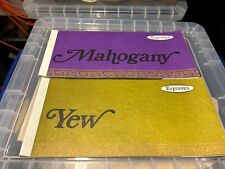 Reprodux Catalogue Pair Wooden Guides Items Curios Yew Mahogany Advert 6