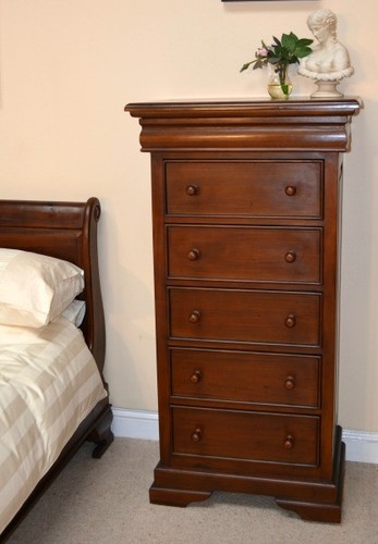 Mahogany chest drawers 6 - chest, |