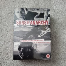 BRAND NEW AND SEALED Sons of Anarchy: Complete Seasons 1-3 DVD (2011)