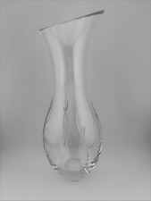 Waterford John Rocha Crystal Carafe/Vase Weft Style Signed