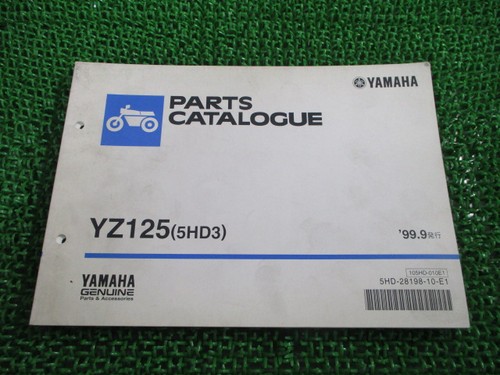 Used yamaha yz125 parts list - used,