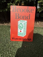 Brooke Bond Steel Sign 12 X 8