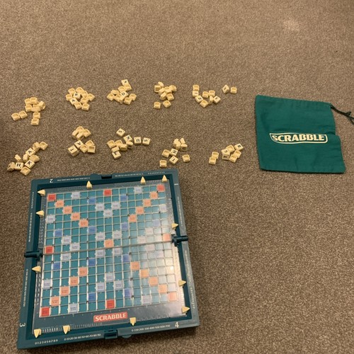 Travel scrabble board - travel,