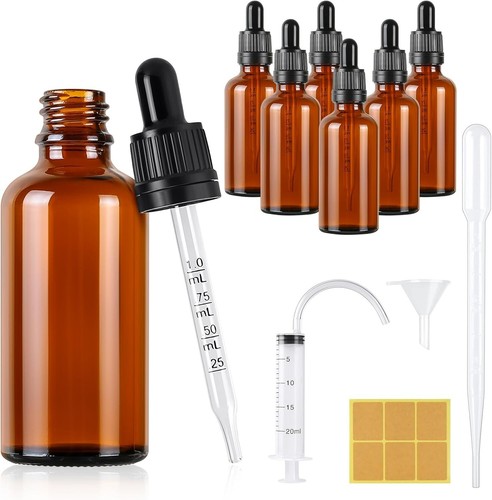 Pcs 50ml amber glass - glass, pipette