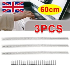 3pcs Continuous Piano Hinges 600mm*25mm *0.8mm Stainless Steel Door Cabinet Boat