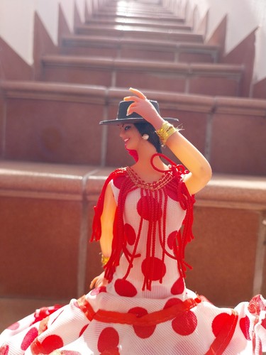 Vintage spanish flamenco - spanish, doll