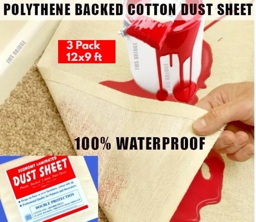 Cotton dust sheet large - 3,