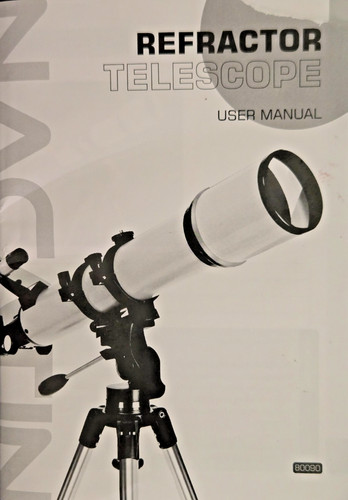 Nacatin refractor telescope - refractor,
