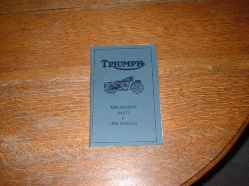 Genuine triumph parts - triumph,