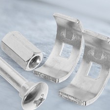  12 Pcs Worktop Bolts Connector for Joining Countertops Butcher Block