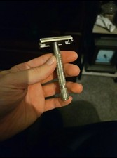 1957 Gillette Flare Tip Rocket Safety Razor
