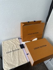Louis Vuitton Large Box + Dust Bag + Shopping Bag  – Slight Tear