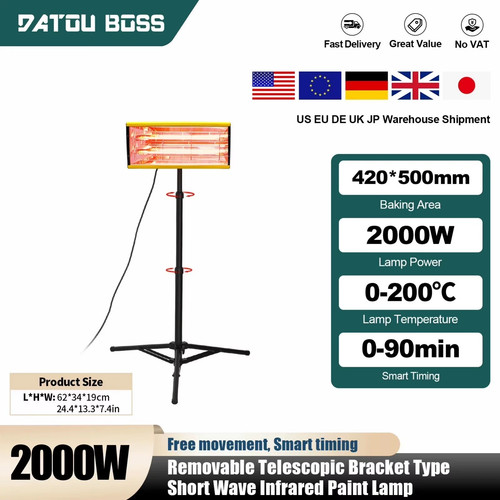Infrared 2000w paint curing - 2000w,