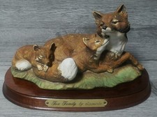 Vintage Fox Family By
