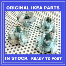 IKEA Pax Liatorp wardrobe 110617 spiked lock nut new ORIGINAL parts x4