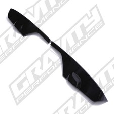 REAR SPOILER GLOSS BLACK BARN DOORS ROOF LIP FOR FORD TRANSIT CUSTOM MK2 24+