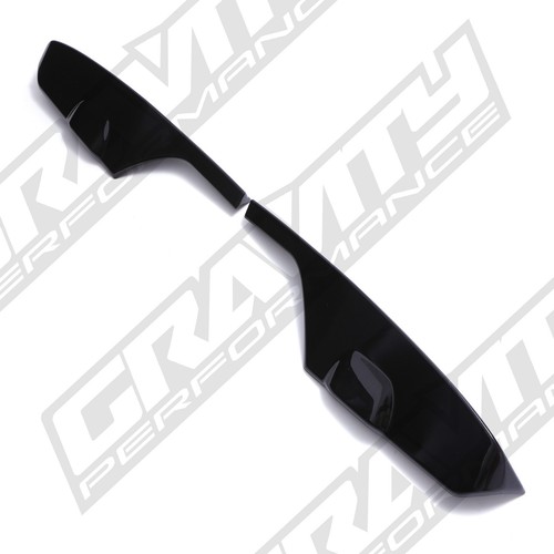 Rear spoiler gloss black barn - spoiler,
