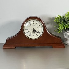 Seiko Quartz Mantel Clock Westminster Chime Oak