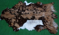 Luxury Goat hide Rug Hair on