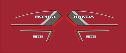 Honda h100s decal - honda, kit