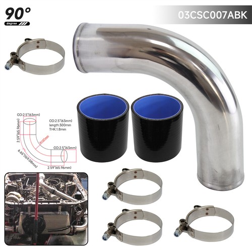 Degree 63mm aluminum - 90, 2.5"