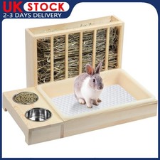 Spacious Hay Rack with Litter