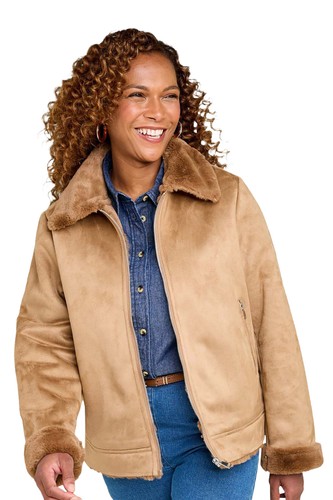 Ladies faux shearling lined - ladies,
