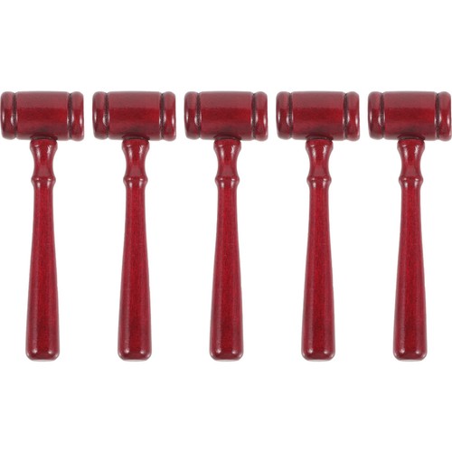 5pcs judge gavels - 5pcs,