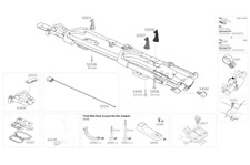 Thule UpRide 599 (599001) Multi-Listing Spare Parts Breakdown