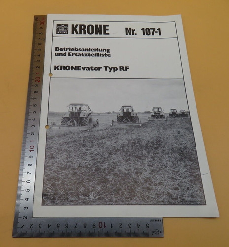 Krone 107 kronevator typ - kronevator,