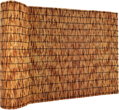 Handwoven bamboo fencing panel - handwoven,