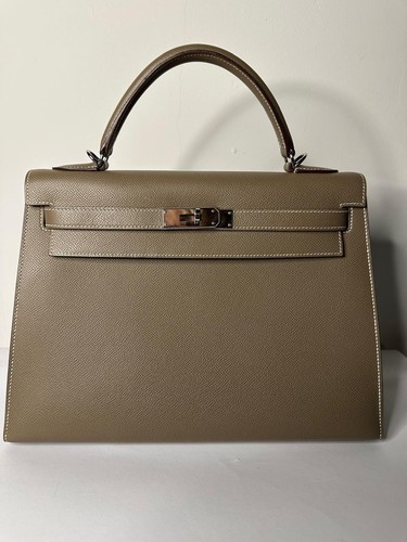 Hermes kelly etoupe epsom - hermes,