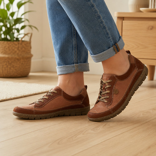 Josef seibel womens brown lace - womens,