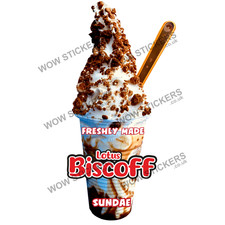 Biscoff Crumb Ice Cream Sundae