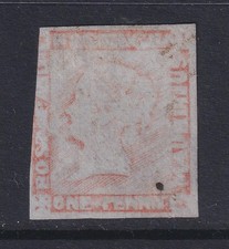 Mauritius 1857 1d Post Paid