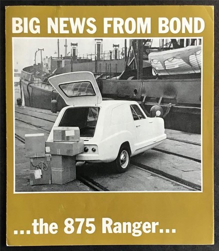 Bond ranger 875 van sales - bond,